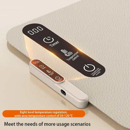 Portable Roll-Up Food Warming Mat