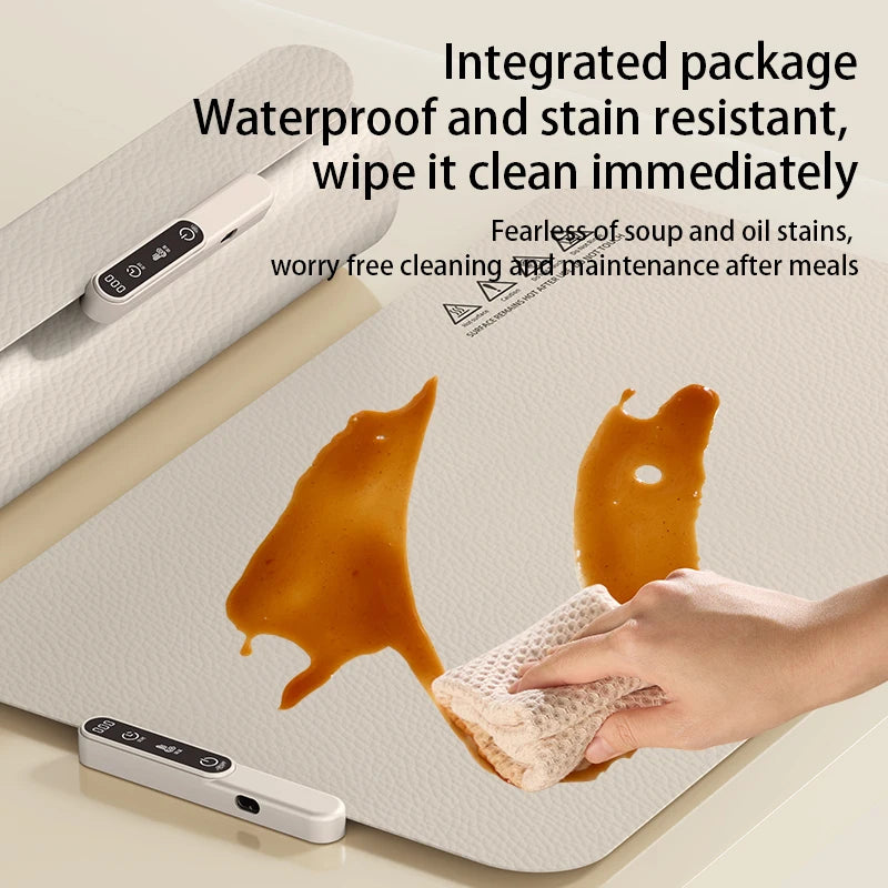 Portable Roll-Up Food Warming Mat